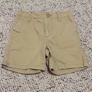 GAP Boys' Tan Khaki Cotton Shorts